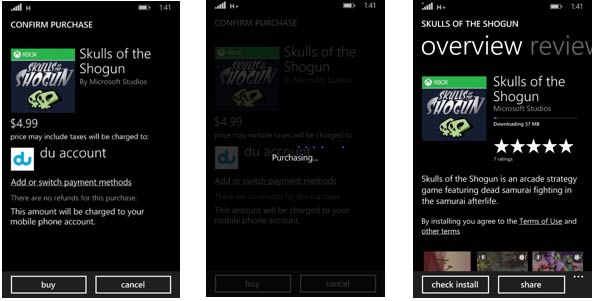 windows phone store pay with du personal du does microsoft store charge tax